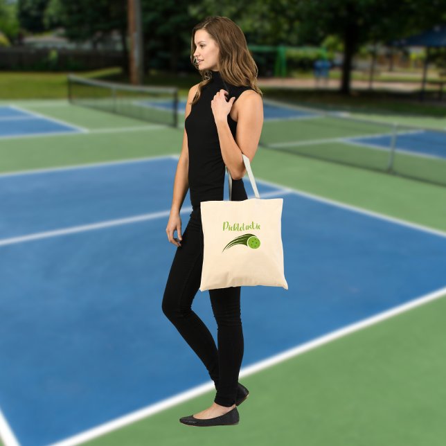 Pickleball Pickletastic elegant pun Tote Bag (Creator Uploaded)
