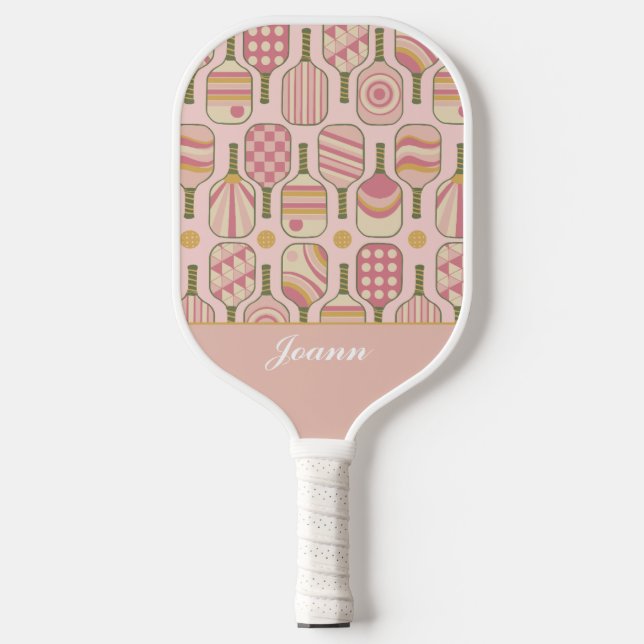 Pickleball Pink Pickleball Paddle (Front)