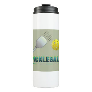 Pickleball Player - Cool Paddle Art Thermal Tumbler