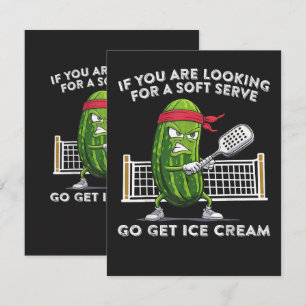 Pickleball Player Funny Card