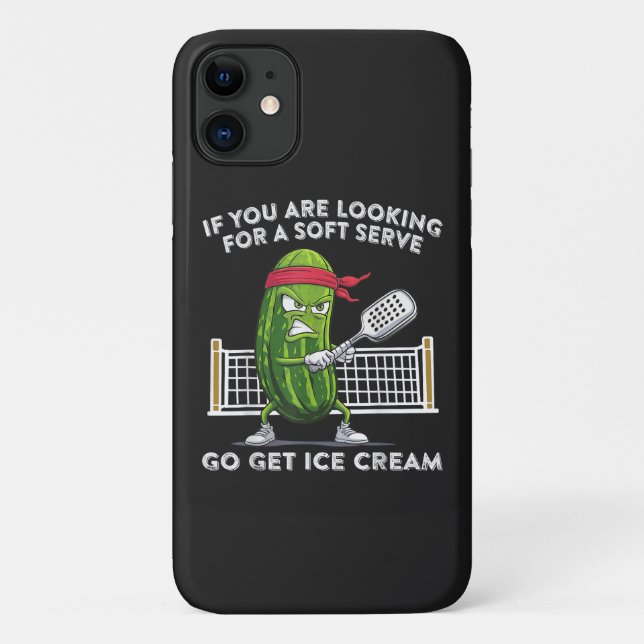 Pickleball Player Funny Case-Mate iPhone Case (Back)