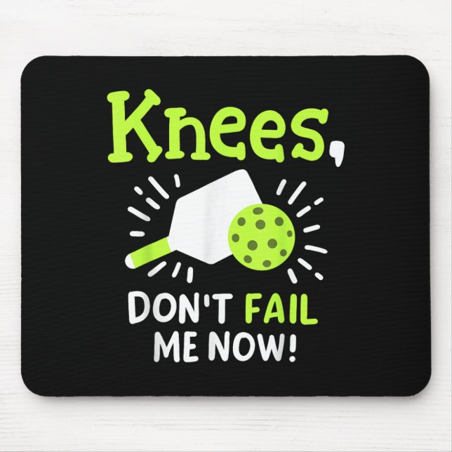 Pickleball Player Funny  Mouse Mat (Front)
