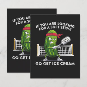 Pickleball Player Funny Thank You Card