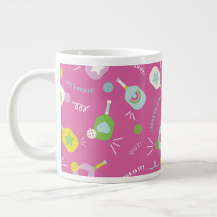 Pickleball Player Gift for Her Pink Speciality Mug