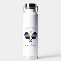 Pickleball Player Gift Peace Love and Pickleball 
