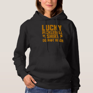 Pickleball Player  Lucky Pickleball Hoodie