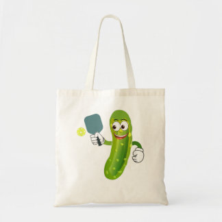 Pickleball Player Outfit Pickle Ball Lover Joke Gi Tote Bag
