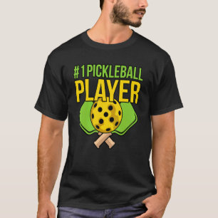 Pickleball Player Paddle Sports Team Coach Graph T-Shirt
