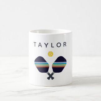 Pickleball Player Personalised Name Coffee Mug