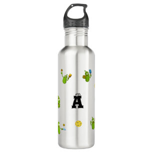 Pickleball Player Personalised Name Funny 710 Ml Water Bottle