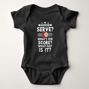 Pickleball Player - Pickle Ball Athlete Hobby Baby Bodysuit