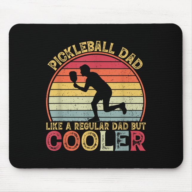 Pickleball Player Quote Funny Pickleball Lover Gra Mouse Mat (Front)