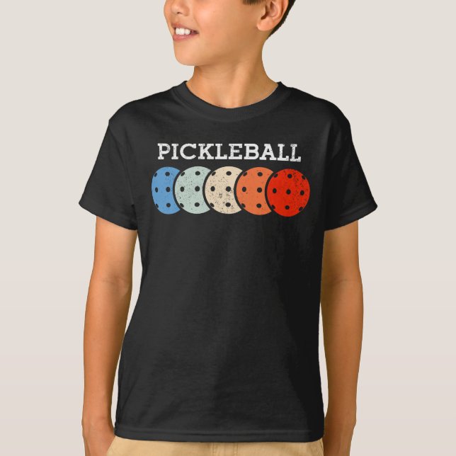 Pickleball Player Sports Lover T-Shirt (Front)