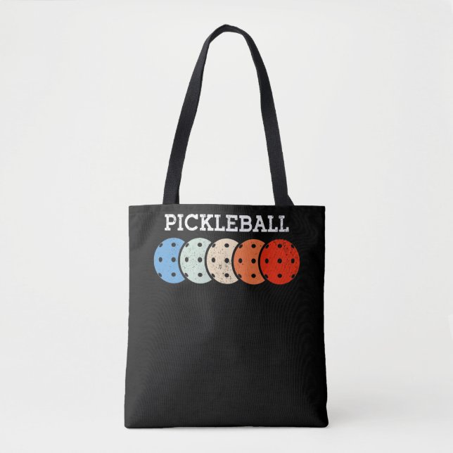 Pickleball Player Sports Lover Tote Bag (Front)
