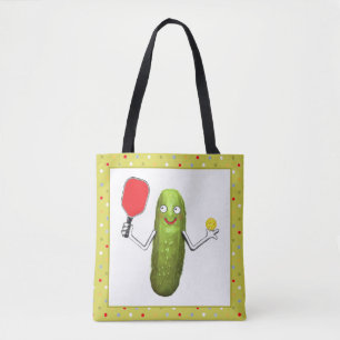 Pickleball Player Tote Bag