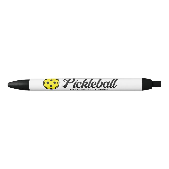 Pickleball player writing pens with funny quote (Front)