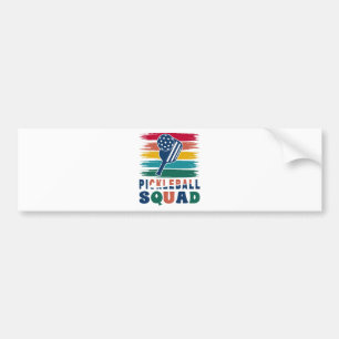 Pickleball Players Gift Idea Bumper Sticker