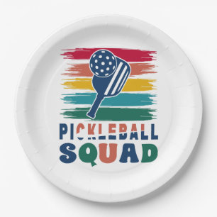 Pickleball Players Gift Idea Paper Plate