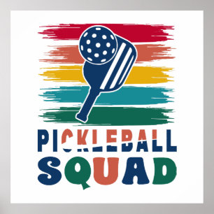 Pickleball Players Gift Idea Poster