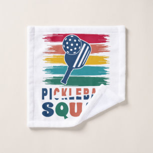 Pickleball Players Gift Idea Wash Cloth