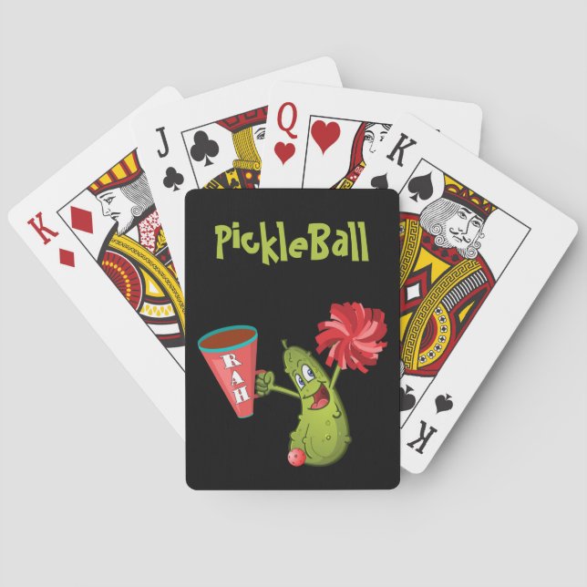 Pickleball Playing Cards (Back)