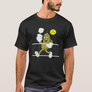 PICKLEBALL Playing Pickleball BIG DILL Team Pickle T-Shirt