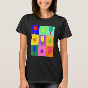 Pickleball Pop Art T-Shirt