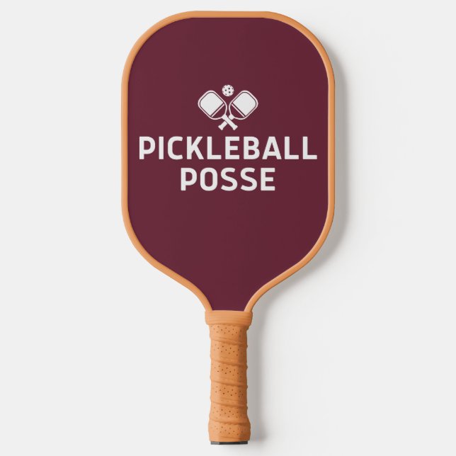 Pickleball Posse Paddle (Front)