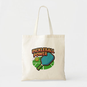 Pickleball Power Tote   Funny Sports Bag for Playe
