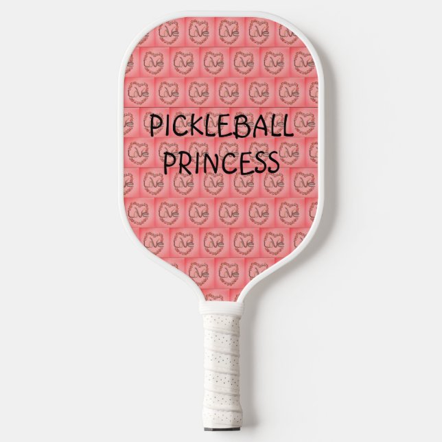 Pickleball Princess Paddle (Front)
