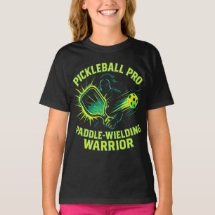 Pickleball Pro: Paddle Wielding Warrior T-Shirt