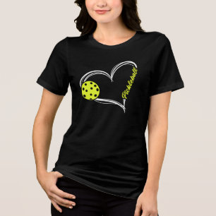 Pickleball Pulse — Love Every Rally Tri-Blend Shirt