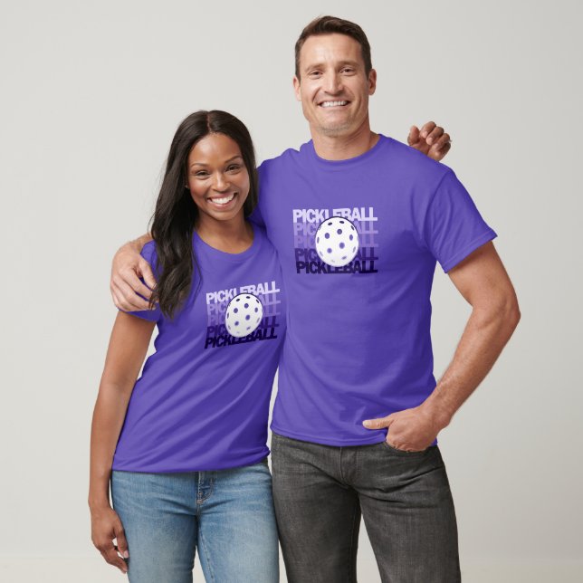 Pickleball purple Pickleball T-Shirt (Unisex)