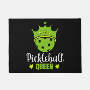 Pickleball Queen Funny Pickle Ball Queen  Doormat