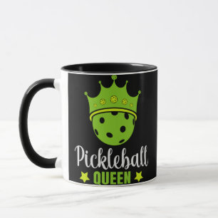 Pickleball Queen Funny Pickle Ball Queen  Mug