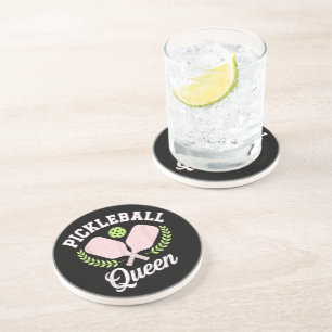 Pickleball Queen Funny Pickleball Player Coaster