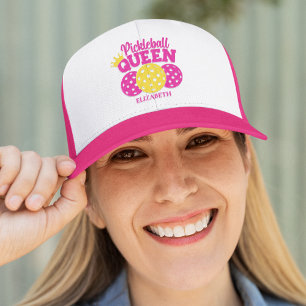 Pickleball Queen, Gift for Pickleball Lover Trucker Hat