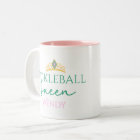 Pickleball Queen “I Came To Dink” Two-Tone Mug