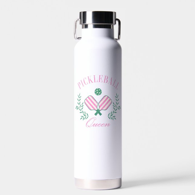 Pickleball Queen Water Bottle (Front)