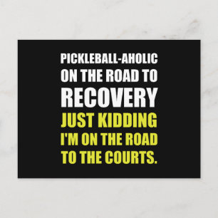 Pickleball Raod To Rocvery Courts Postcard