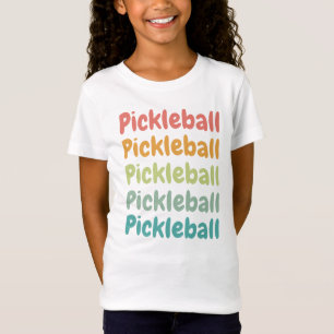 Pickleball Retro Pickleball Player  T-Shirt