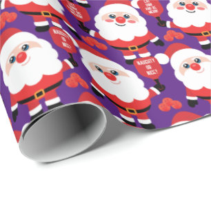 Pickleball Santa Wrapping Paper