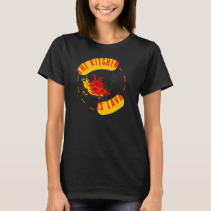 Pickleball Sayings The Kitchen Is Lava T-Shirt
