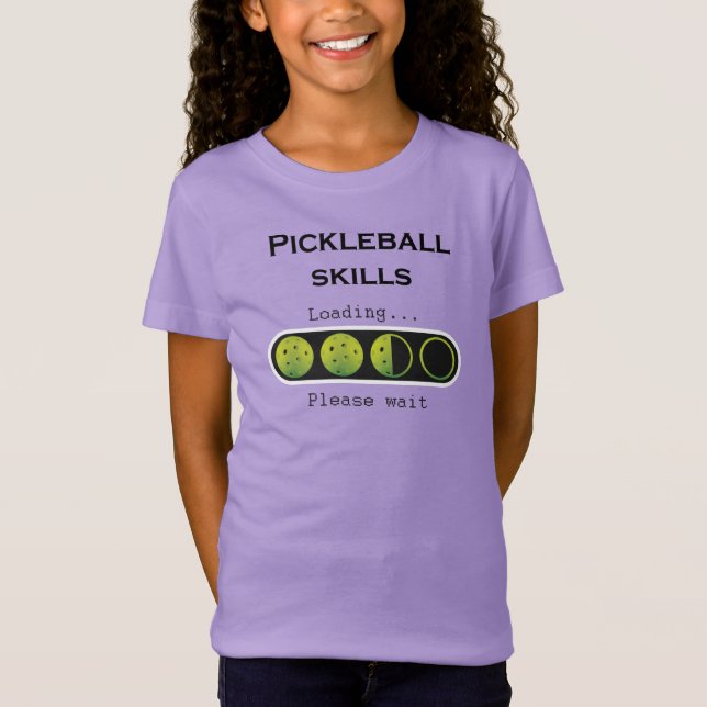 Pickleball skills loading -  T-Shirt (Front)