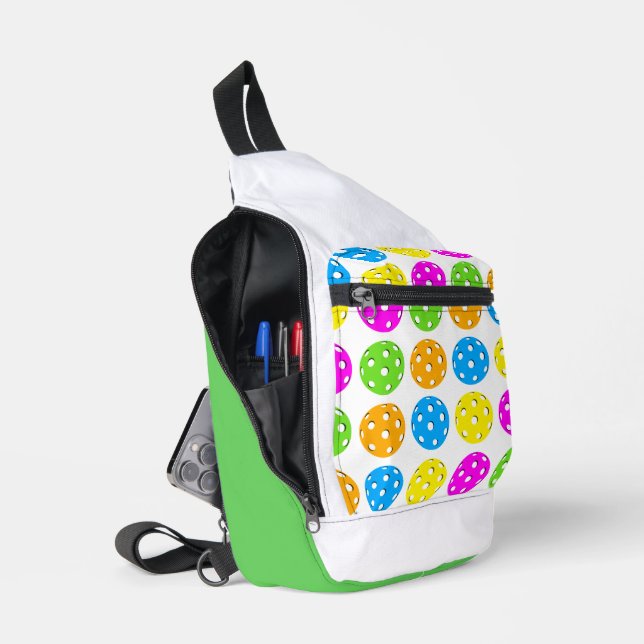 Pickleball Sling Bag (Open)