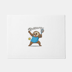 Pickleball Sloth T- Pickleball Y'all Doormat