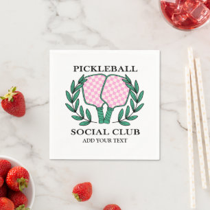 Pickleball Social Club Napkin