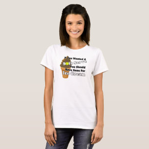 Pickleball Soft Serve, Go for Ice Cream Instead T-Shirt