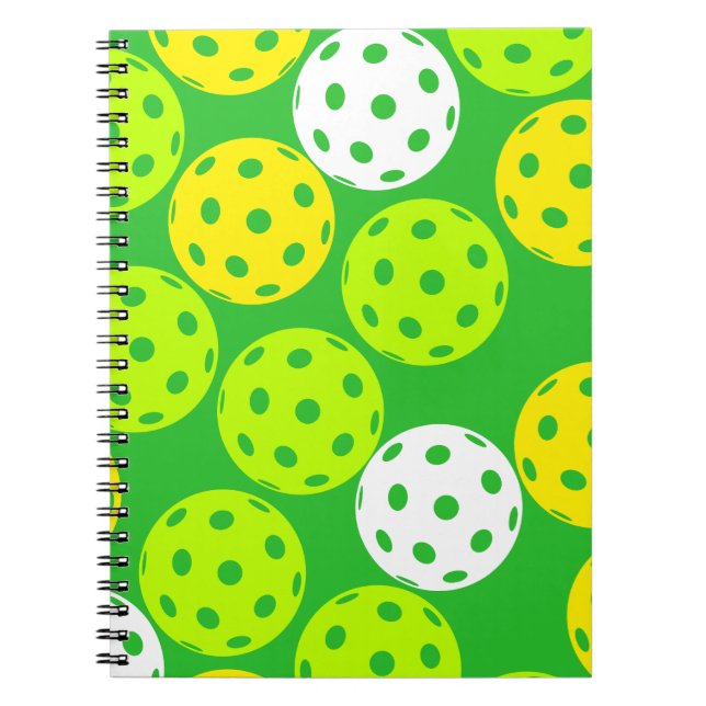 Pickleball Spiral Photo Notebook (Front)
