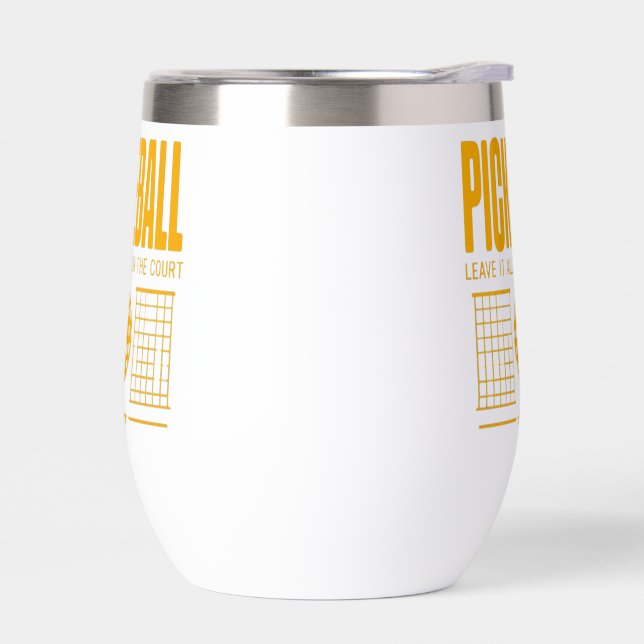 Pickleball Spirit - Leave It All On The Court (Left)